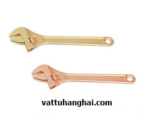 Non Sparking Adjustable Wrench 15" By Copper Beryllium Ex Certificate ( mỏ lết chống phát tia lửa )